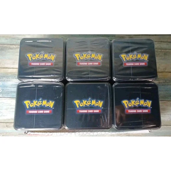 Pokemon TCG Stackable Tins Lot of 6 Sealed Tins - greenwatershopping.com